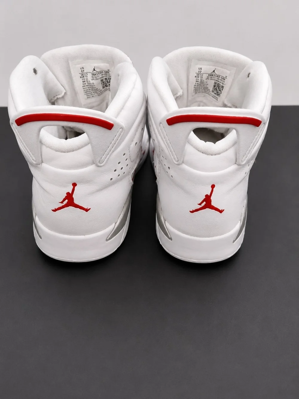 Jordan Kids Mid Top Sneakers White Red
